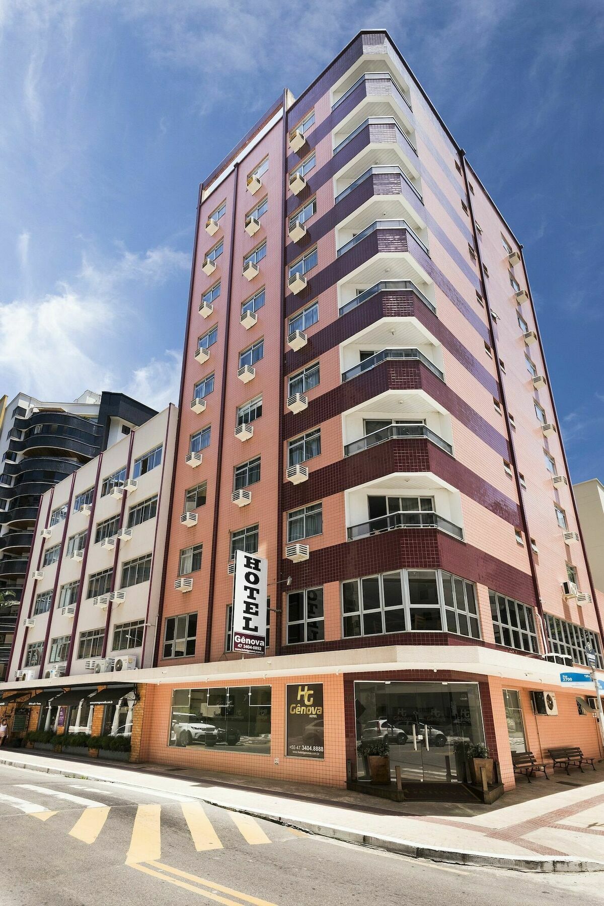 Hotel Genova Bc Balneário Camboriú Exteriör bild